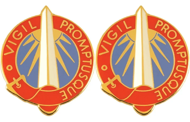 military intelligence group insignia pair vigil promptusque