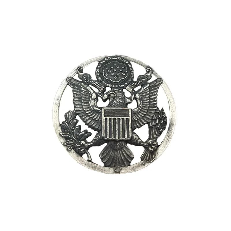 military surplus air force enlisted cap badge u s insignia