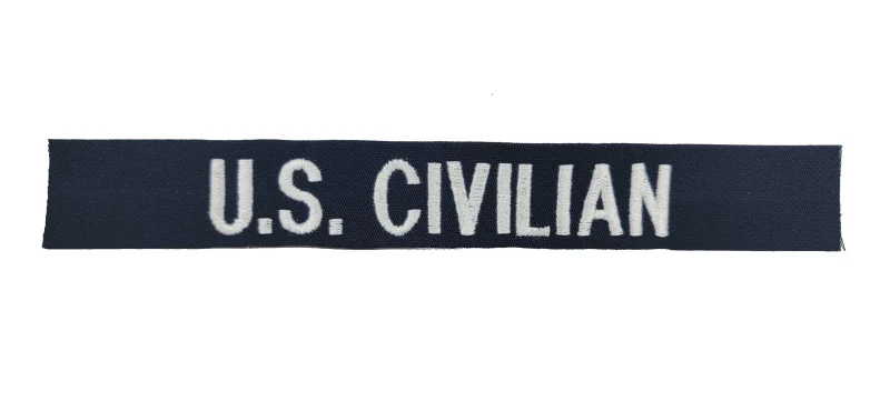 navy blue twill fabric name tape sew on scaled