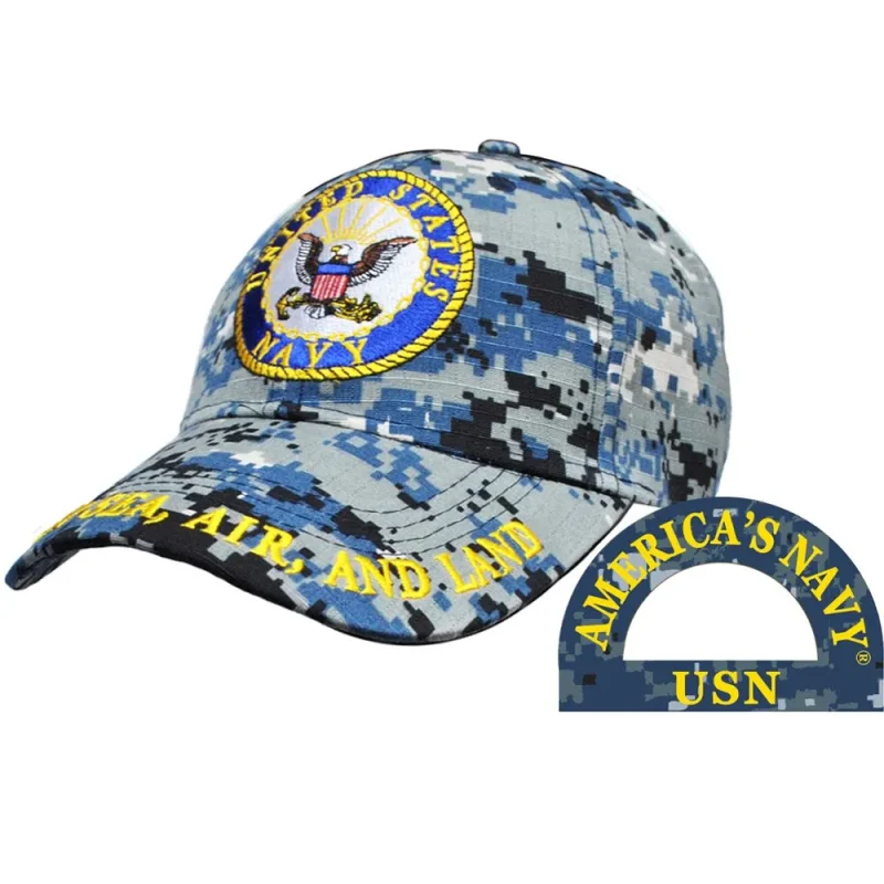 navy nwu blue camo logo sea air land