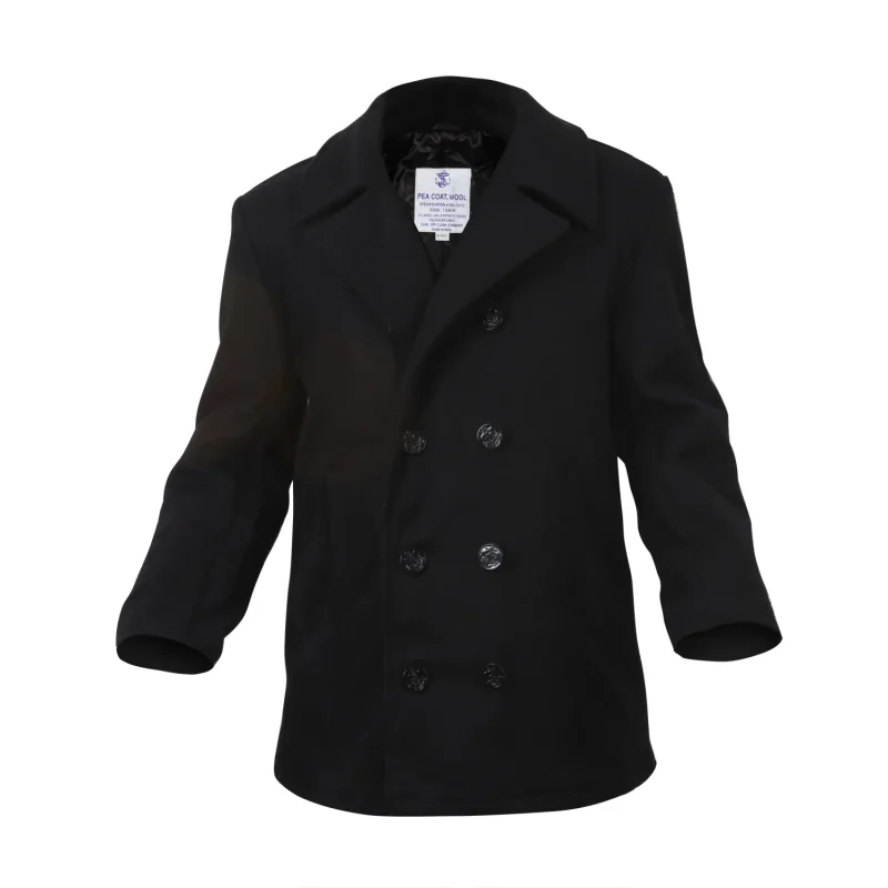 navy pea coat u s navy type peacoat by rothco