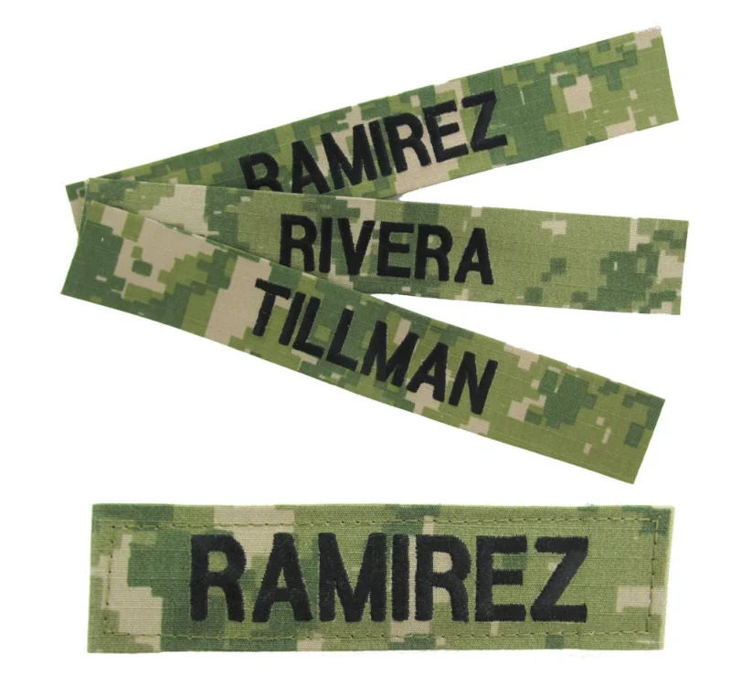 navy woodland nwu iii name tapes for u s military