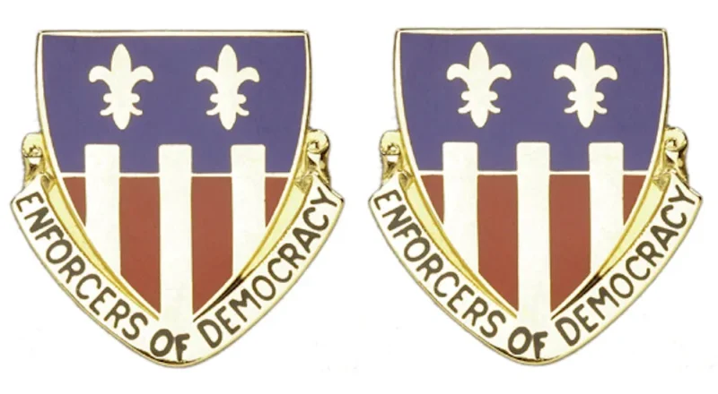 nebraska quartermaster insignia pair enforcers of democracy