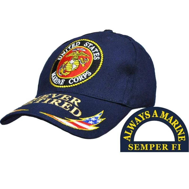 never retired marine cap always a marine clearance