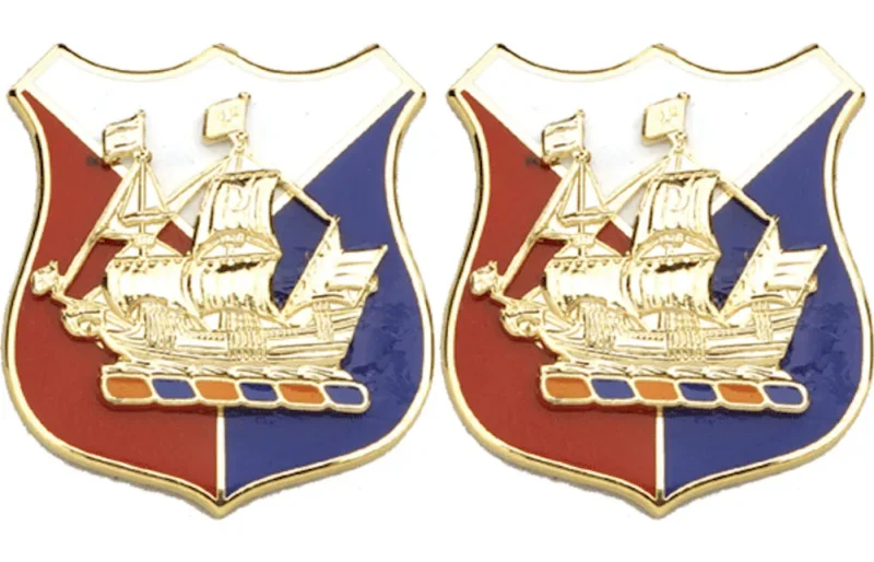 new york state command unit insignia pair distinctive