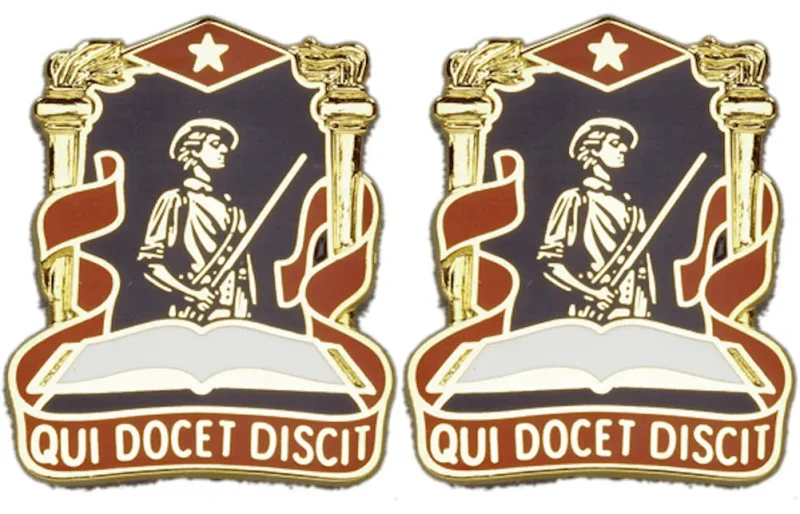 ng pro education center dui insignia set pair