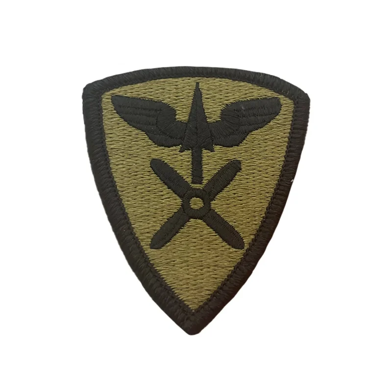 ocp 110th aviation brigade patch with hook backing