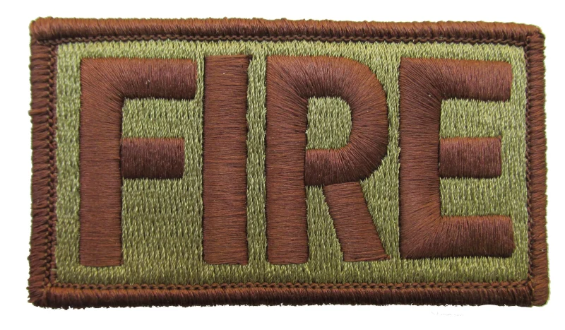 ocp fire fighter spice brown patch scaled