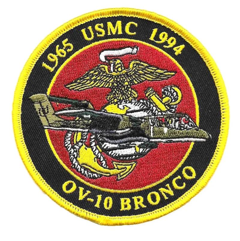 ov 10 bronco usmc observation aircraft sew on patch