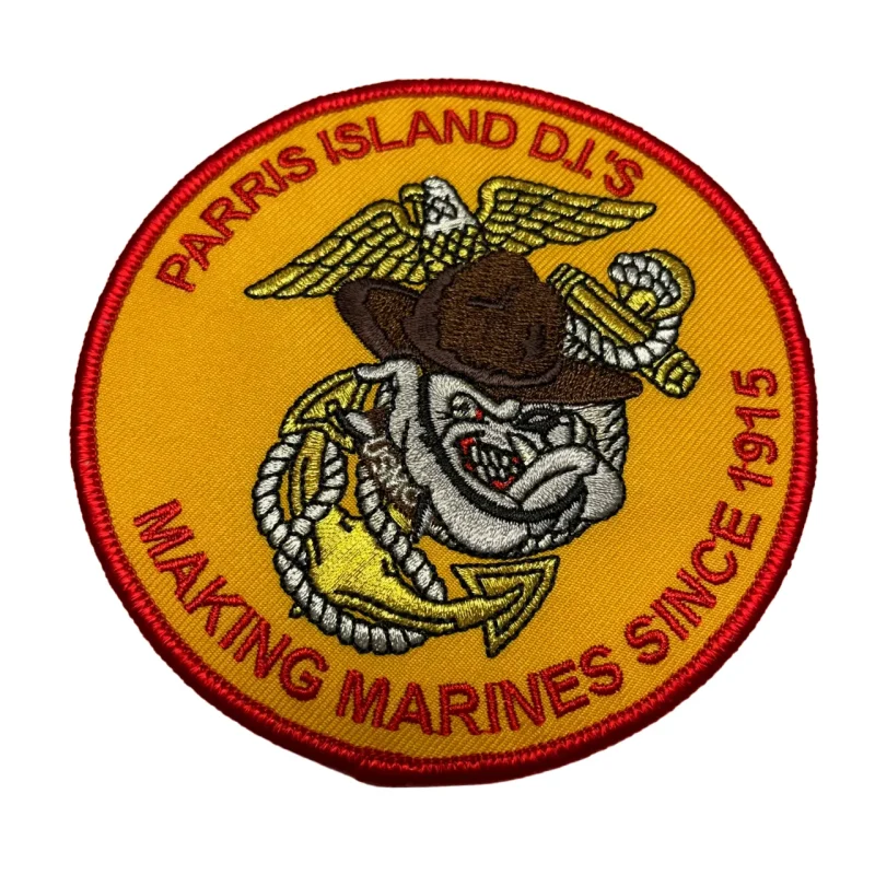 parris island di sew on patch clearance sale