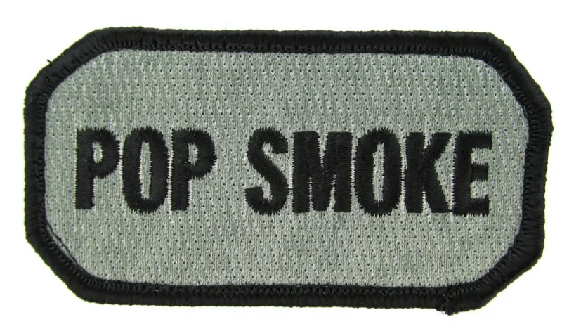 pop smoke morale patch multi color closeout limited time offer