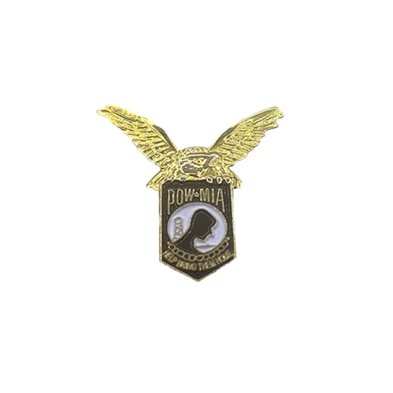 pow eagle metal pin limited clearance sale