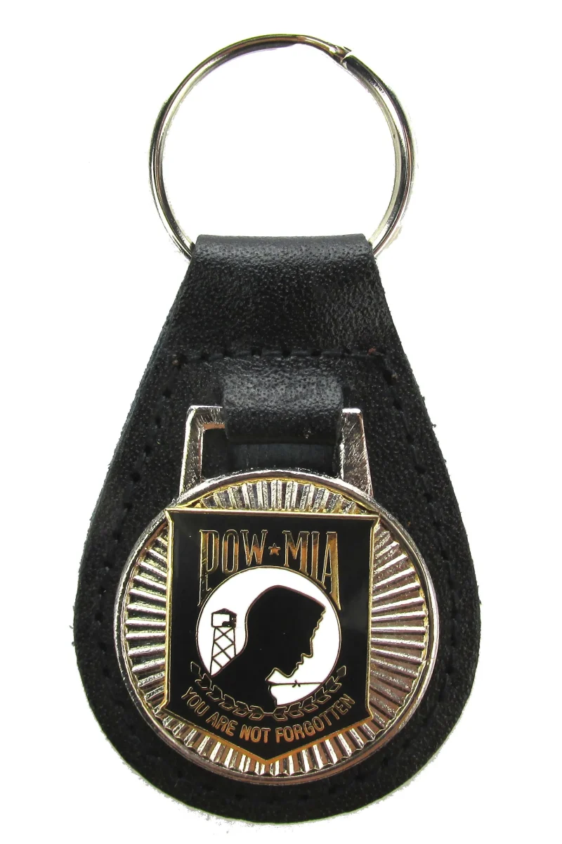 pow mia leather keychain limited time offer scaled