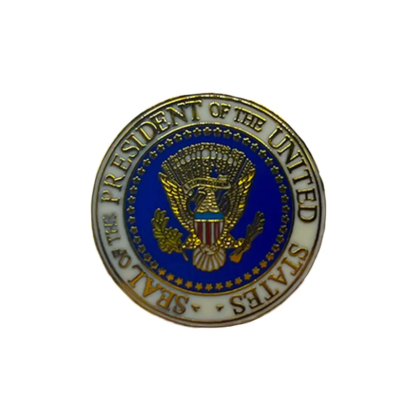 presidential seal metal pin for collectors