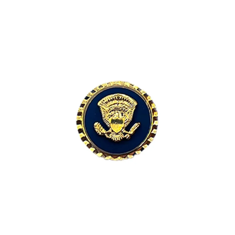 presidential seal metal pin limited stock