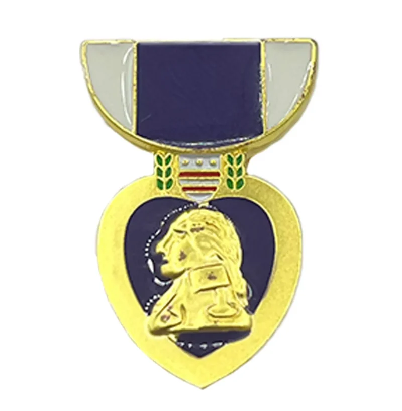 purple heart mini medal pin clearance sale