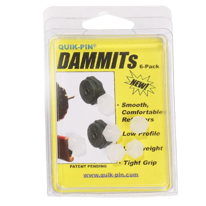 quik pin dammit 6 pack replacement clutchbacks