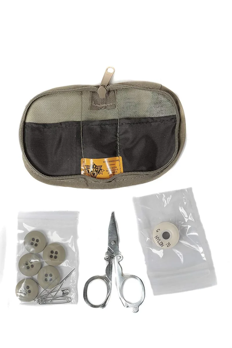 raine compact sewing kit with scissors travel essential