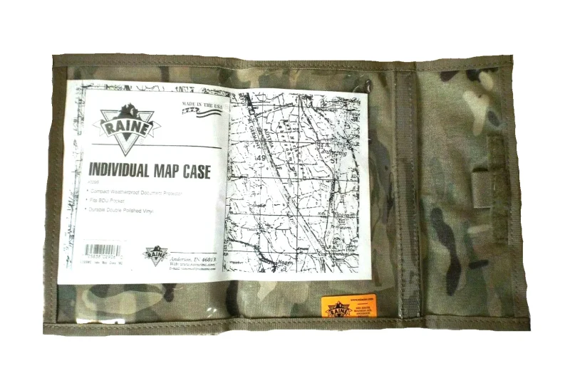 raine tactical 7x9 inch map case usa made