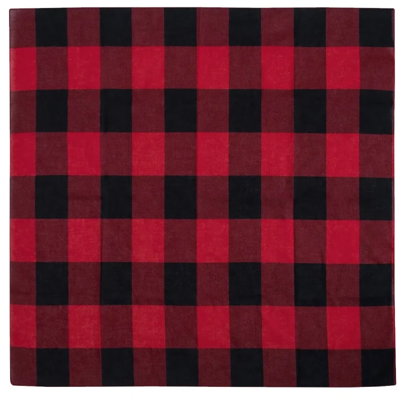 red plaid bandana 27 x 27 rothco