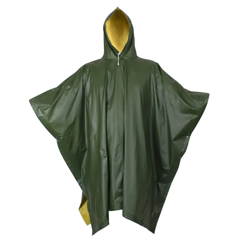 reversible rubberized poncho by rothco