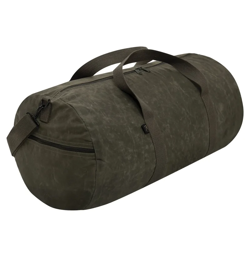 rothco 24 waxed canvas duffle bag