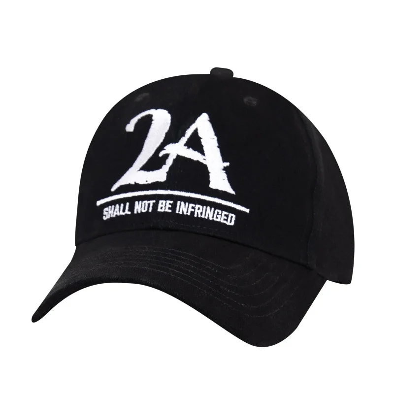 rothco 2a shall not be infringed black low profile cap