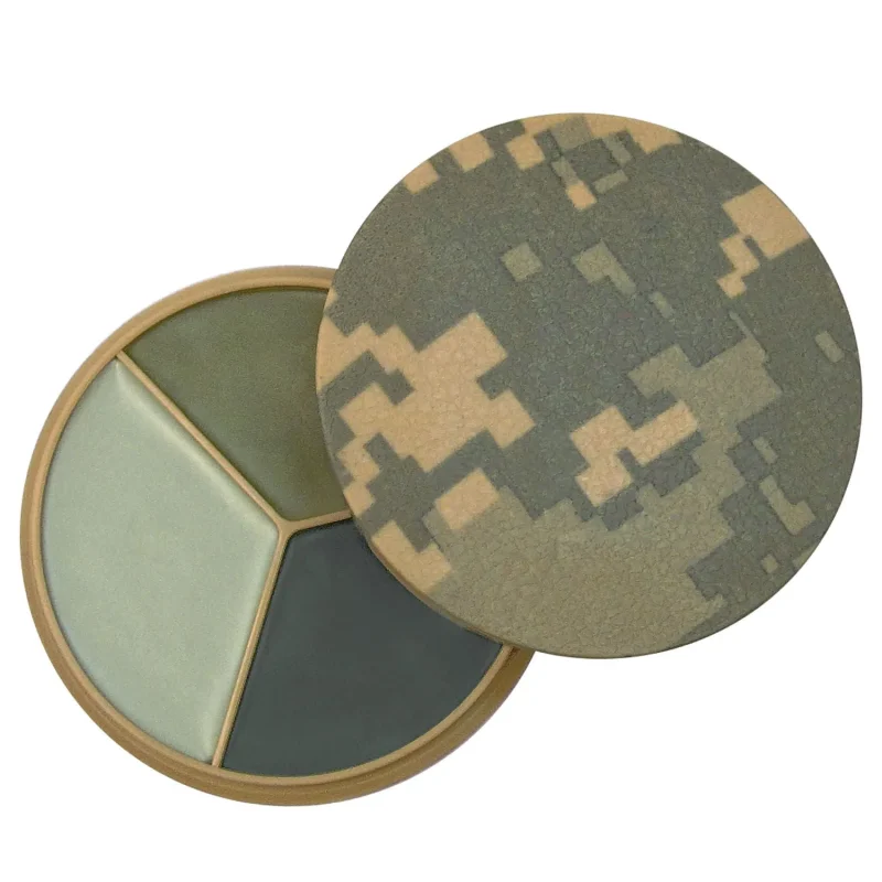 rothco 3 color digital camo face paint compact