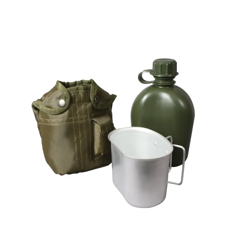 rothco 3 piece canteen kit aluminum cup cover