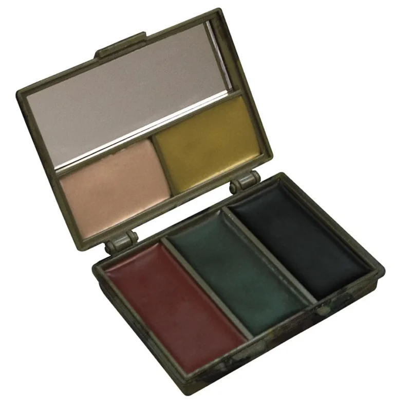 rothco 5 color camo face paint compact