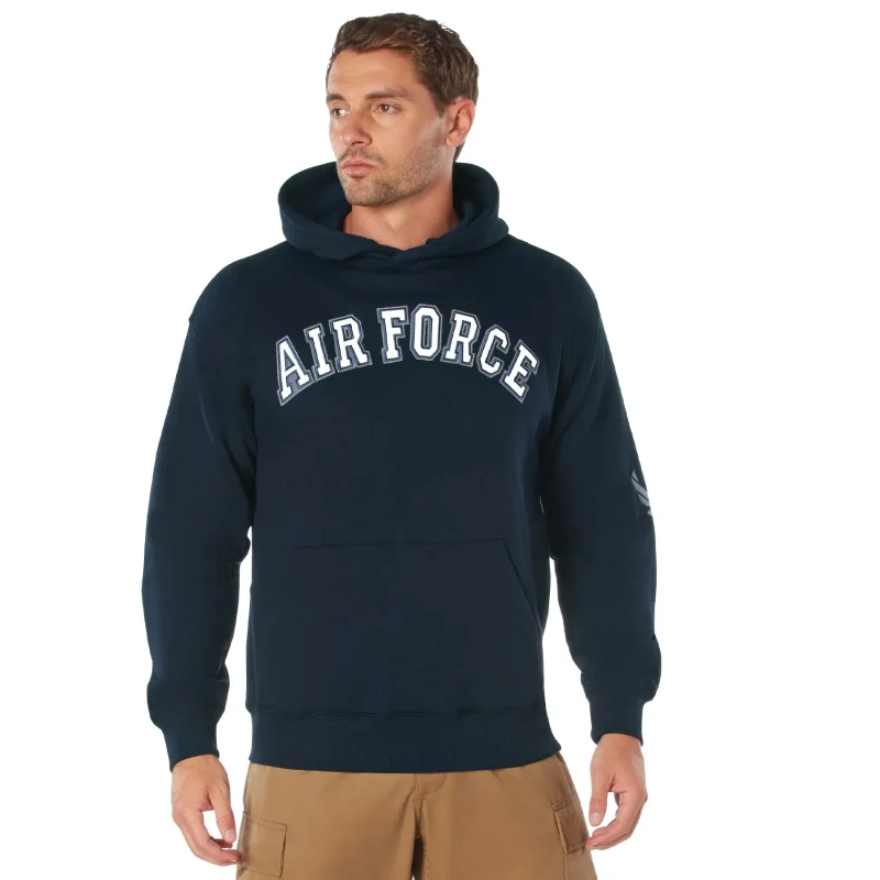 rothco air force embroidered hoodie pullover