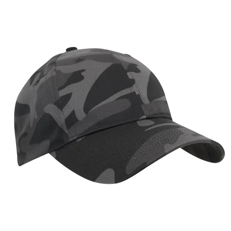 rothco black camo low profile cap supreme fit