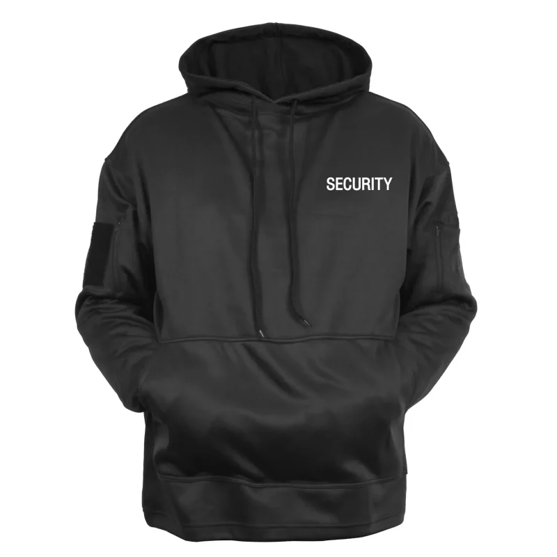 rothco black concealed carry hoodie security shield