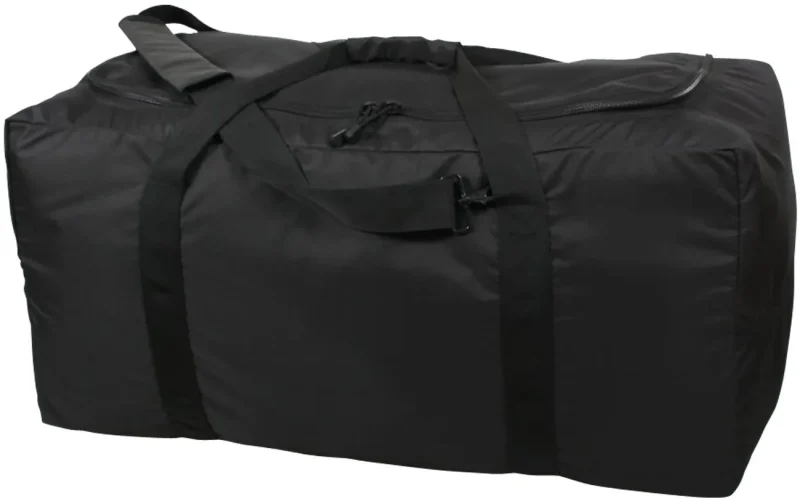 rothco black full access gear bag