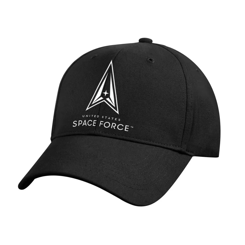 rothco black us space force low profile hat