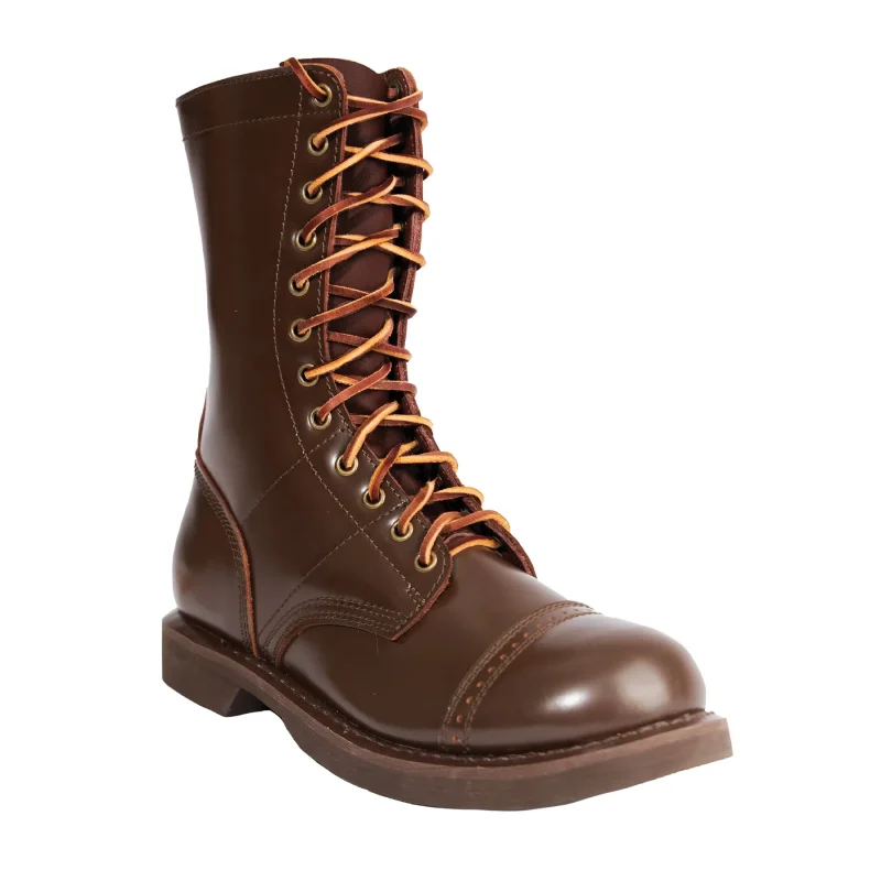 rothco brown leather 10 jump boots