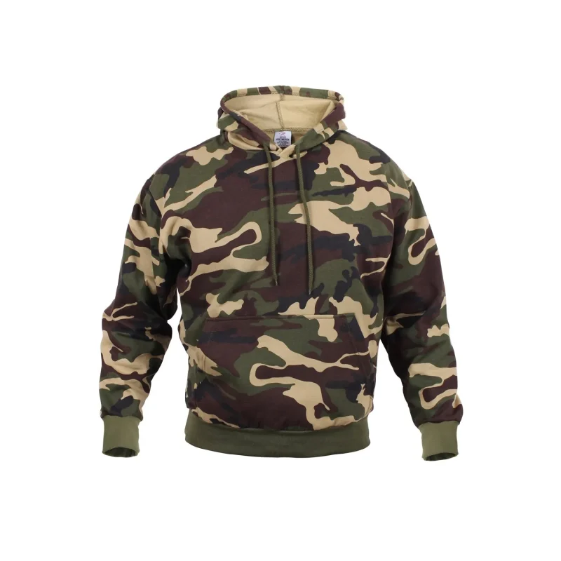 rothco camo hooded pullover sweatshirt