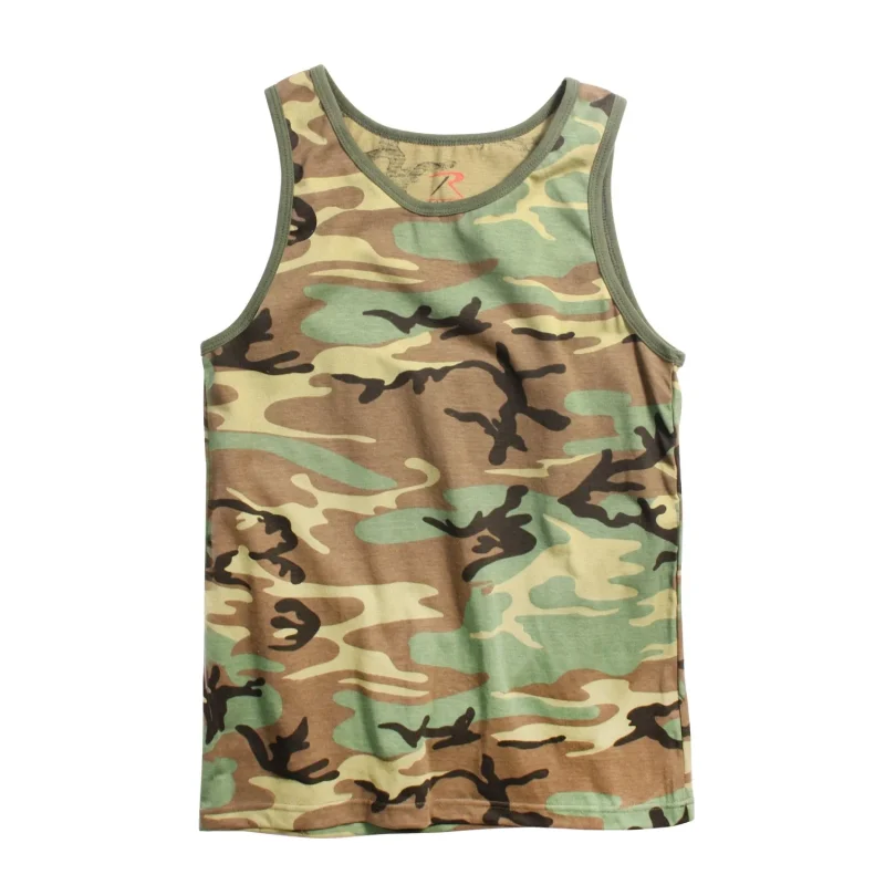 rothco camo muscle tank top