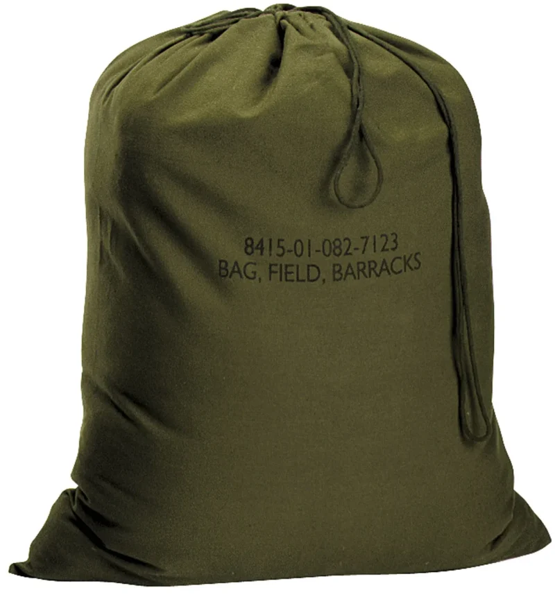 rothco canvas barracks bag for military travel