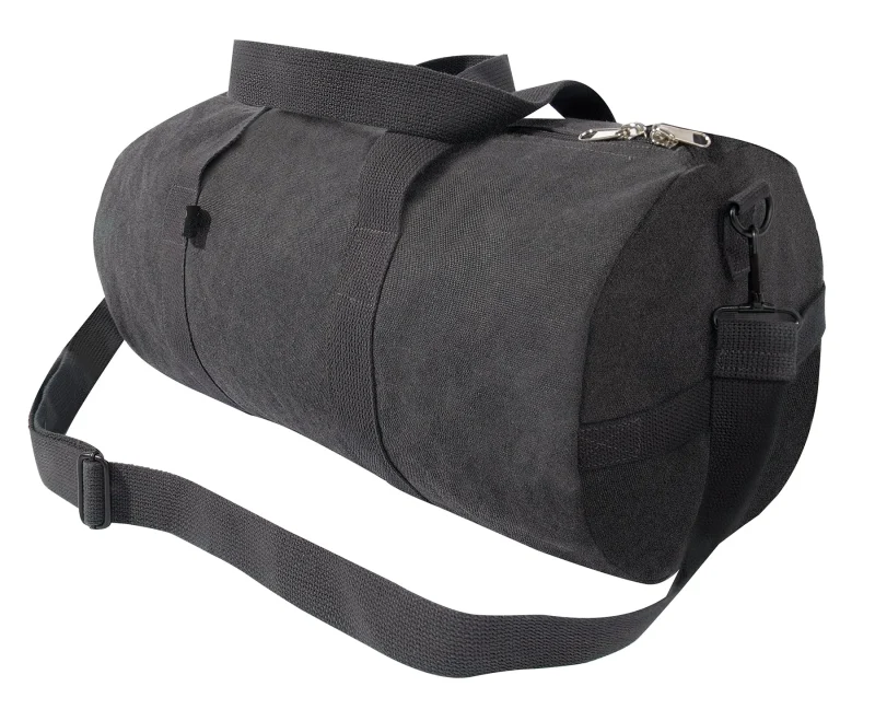 rothco canvas duffle bag with shoulder strap