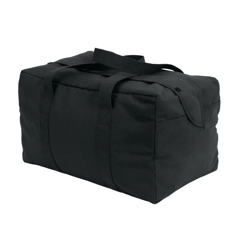 rothco canvas small cargo bag parachute style