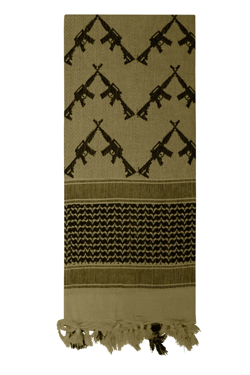 rothco crossed rifles tactical shemagh scarf scaled