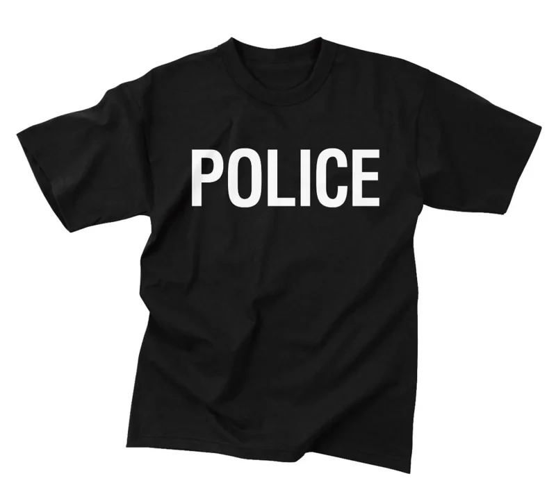 rothco double sided police graphic tee