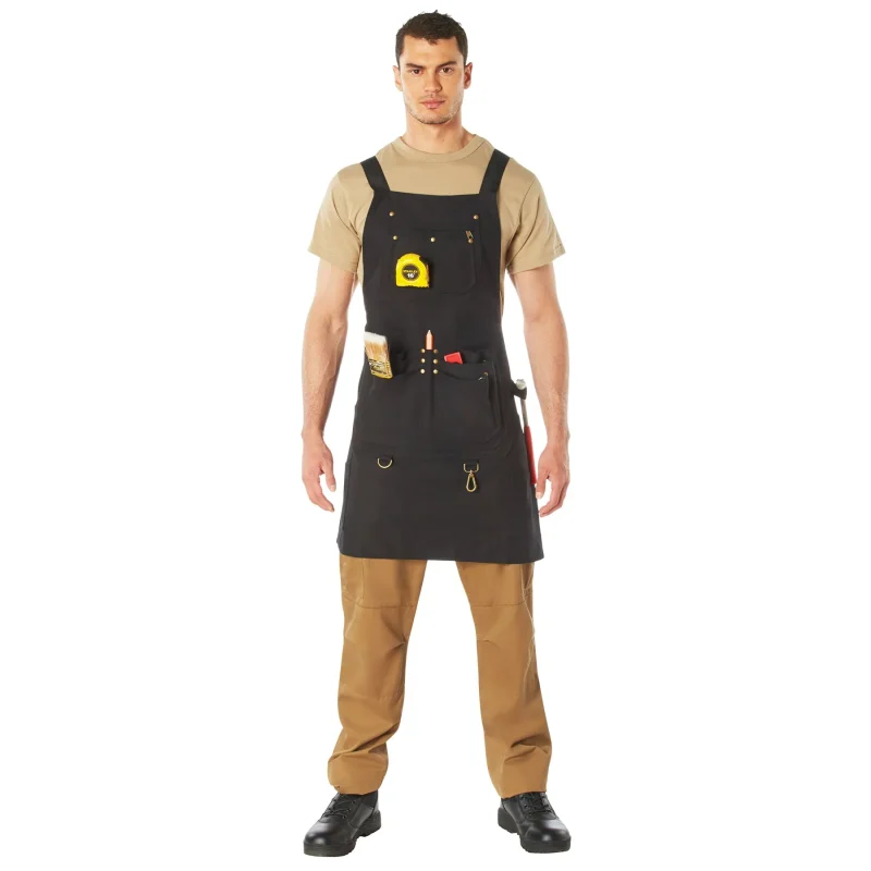 rothco durable canvas full work apron