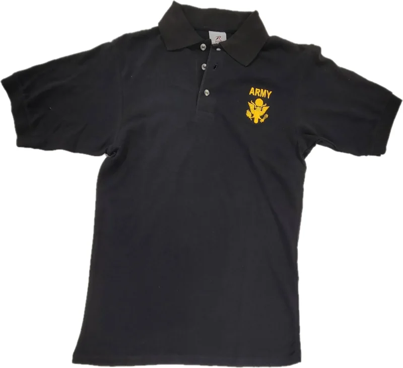 rothco embroidered army polo clearance