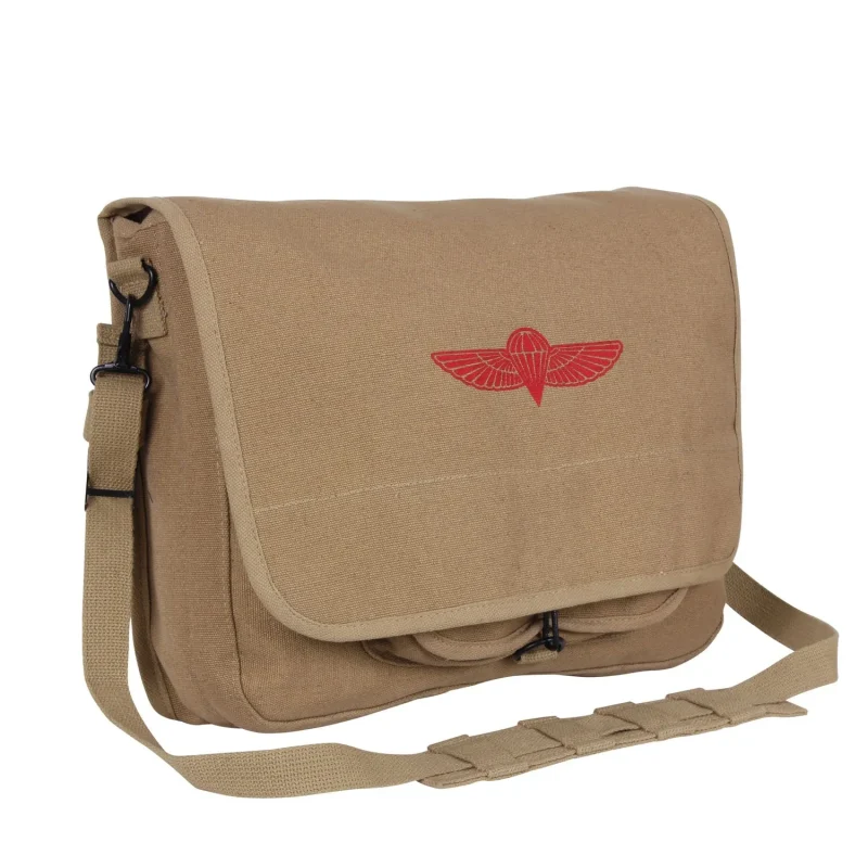 rothco israeli paratrooper canvas bag