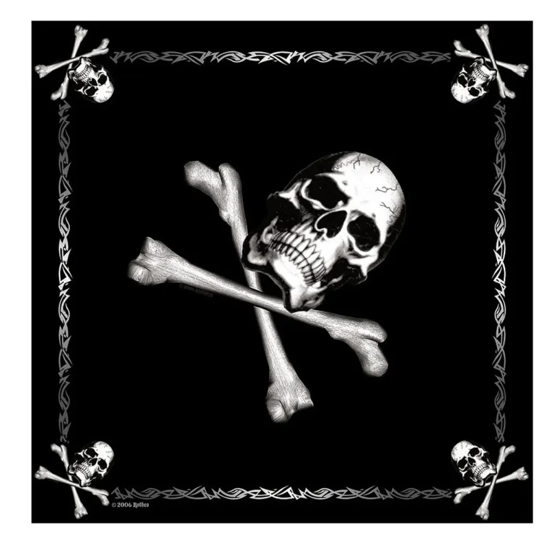 rothco jolly roger 22x22 bandana