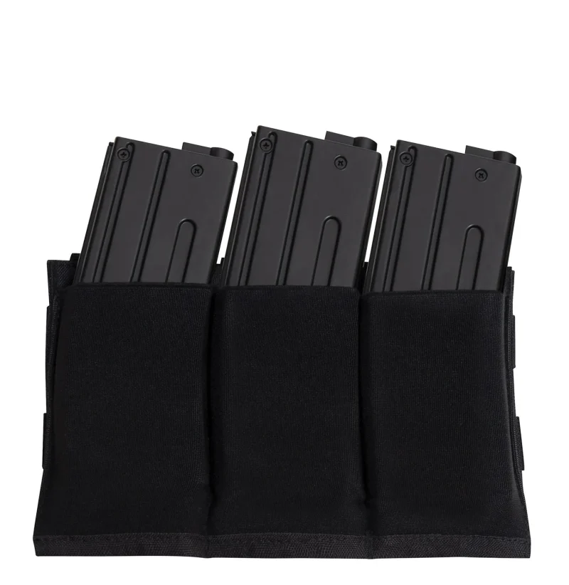 rothco lightweight 3 mag elastic retention pouch