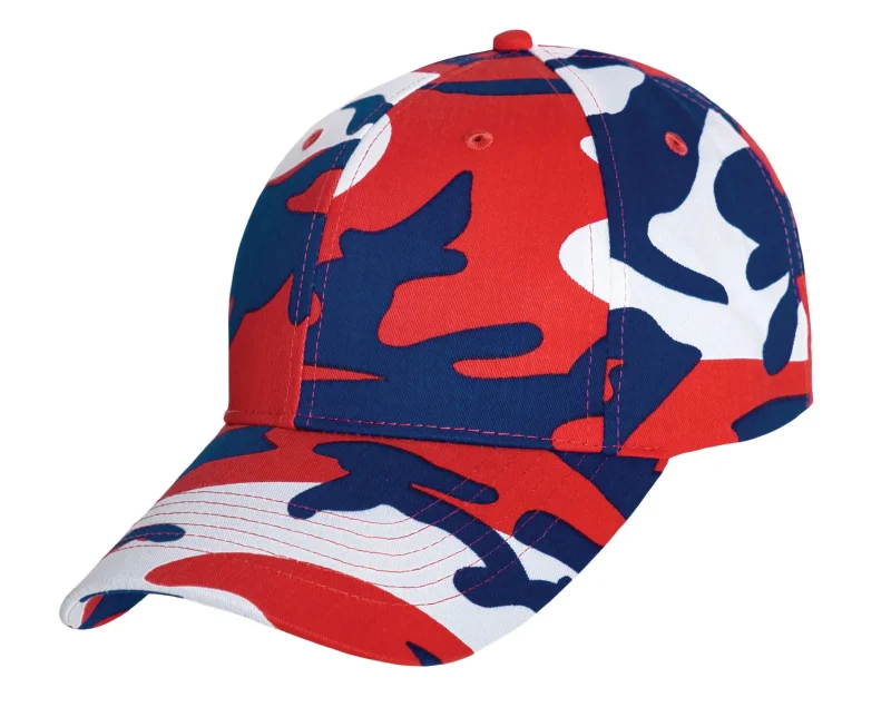 rothco low profile cap red white blue camo