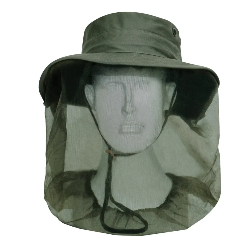 rothco olive drab adjustable boonie hat with mosquito net